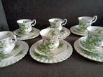 Royal Albert - Koffieservies voor 6 (12) - Trilljum -, Antiek en Kunst