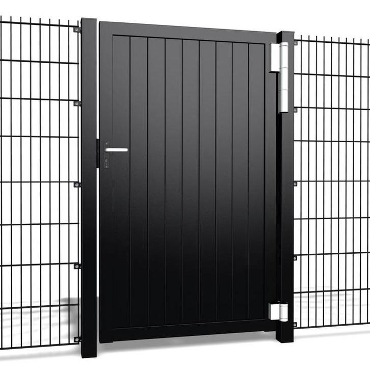 Hekwerk Pro Enkele poort Trento V10 b100 x h150cm, Tuin en Terras, Schuttingen, Nieuw, Ophalen of Verzenden