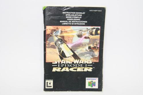 Star Wars Episode 1 Racer (Manual), Spelcomputers en Games, Games | Nintendo 64, Gebruikt, Ophalen of Verzenden