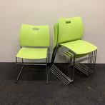 Complete set van 6 Casala Carver stoelen, lime groen -, Huis en Inrichting, Gebruikt, Stof, Ophalen of Verzenden