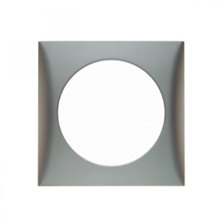 Berker Afdekraam Flow 1-Vaks RVS Mat Gelakt, Caravans en Kamperen, Kampeeraccessoires, Ophalen of Verzenden