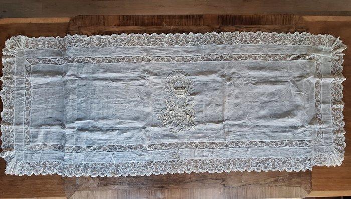 Borduurwerk - 180 cm - 73 cm - Mantel van het altaar, Antiek en Kunst, Kunst | Niet-Westerse kunst