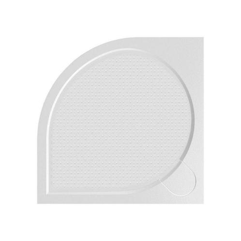 Douchebak Gegoten Marmer Sapho Arca 80x80x3 cm Kwartrond Wit, Doe-het-zelf en Verbouw, Sanitair, Douche, Nieuw, Ophalen of Verzenden