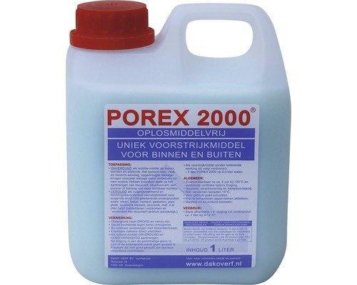 Porex 2000 Isolerende Voorstrijk 2,5 Liter, Doe-het-zelf en Verbouw, Verf, Beits en Lak, Nieuw, Ophalen of Verzenden