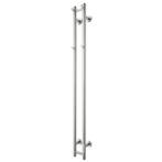 Elektrische Radiator TVS ELDO 2 Edelstaal met Timer 140x13.5, Ophalen of Verzenden, Nieuw, Overige typen