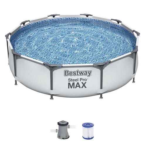 Steel Pro Max zwembad 305x76 cm (set), Kinderen en Baby's, Speelgoed | Buiten | Zandbakken, Nieuw, Verzenden