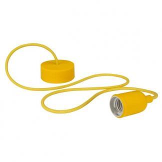 Pendel | Vellight (E27, Siliconen, Geel), Huis en Inrichting, Lampen | Overige, Nieuw, Verzenden