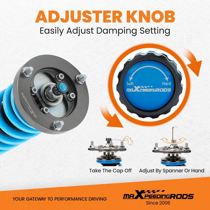 Coilovers Suspension Height Adjustable compatible for Bmw..., Auto-onderdelen, Ophanging en Onderstel, Nieuw, BMW, Verzenden