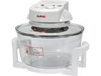LUND Professional heteluchtoven 12 + 5L wit - Halogeen oven, Verzenden, Zo goed als nieuw