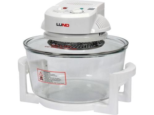 LUND Professional heteluchtoven 12 + 5L wit - Halogeen oven, Huis en Inrichting, Woonaccessoires | Overige, Zo goed als nieuw