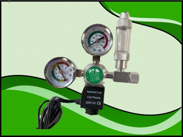 Osaka CO2 drukregelaar 2.0 incl. magneetventiel en bellentel, Dieren en Toebehoren, Vissen | Aquaria en Toebehoren, Nieuw, Verzenden