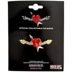 Tom Petty & The Heartbreakers Heart Logo Pin off merchandise, Ophalen of Verzenden, Nieuw, Kleding