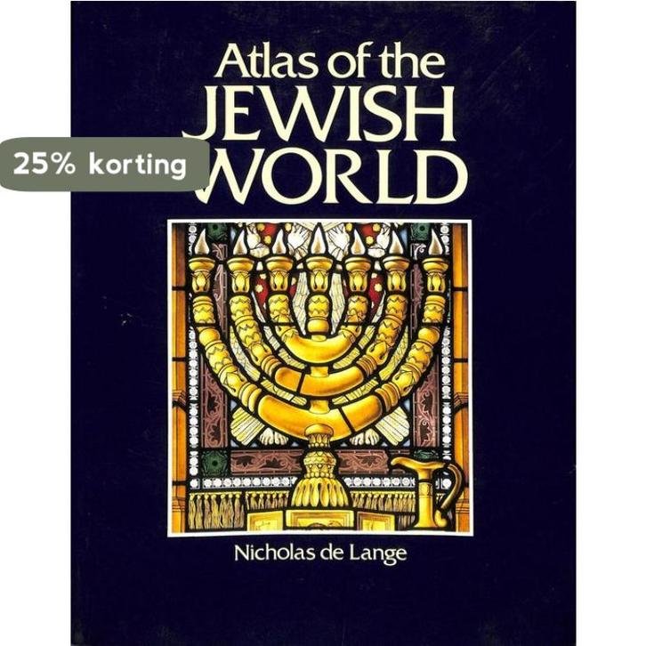 Atlas of the Jewish world 9780714823249 Nicholas De Lange, Boeken, Taal | Engels, Gelezen, Verzenden