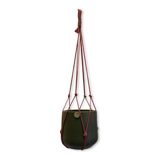 Plantenhanger Zonder Kwast - Oud Roze - Katoen - Macramé -, Huis en Inrichting, Woonaccessoires | Overige, Nieuw, Ophalen of Verzenden
