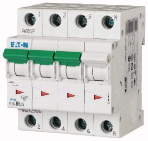 Eaton krachtgroep / 3-polig + nul, B6A / PLS6-B6/3N-MW /, Doe-het-zelf en Verbouw, Elektra en Kabels, Nieuw, Ophalen of Verzenden