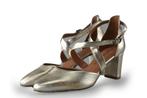 Manfield pumps in maat 41 Goud | 10% korting, Kleding | Dames, Schoenen, Pumps, Overige kleuren, Verzenden, Zo goed als nieuw