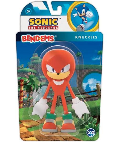 BOTI Sonic the Hedgehog Bend-Ems Figure-Knuckles (Diversen), Verzamelen, Beelden en Beeldjes, Nieuw, Ophalen of Verzenden