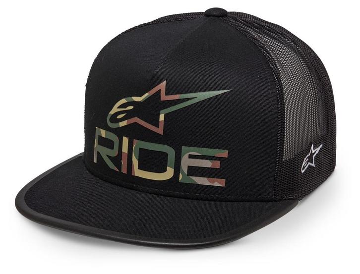 Ride 4.0 Camo Trucker Cap Alpinestars, Motoren, Kleding | Motorhelmen, Verzenden