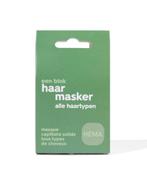HEMA Blok haarmasker alle haartypes 50g 1+1 gratis, Sieraden, Tassen en Uiterlijk, Uiterlijk | Haarverzorging, Verzenden, Nieuw