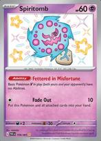 Spiritomb 158/091 Paldean Fates, Hobby en Vrije tijd, Verzamelkaartspellen | Pokémon, Ophalen of Verzenden, Nieuw, Losse kaart