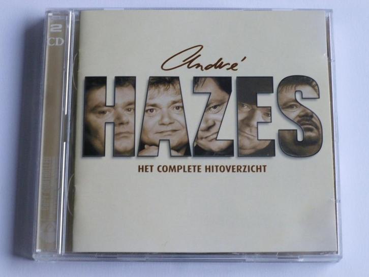 Andre Hazes - Het Complete Hitoverzicht (2 CD), Cd's en Dvd's, Cd's | Nederlandstalig, Zo goed als nieuw, Verzenden