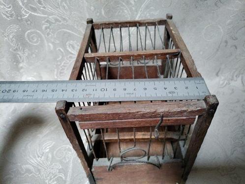 Decoratief ornament - Nederland - Antiek vogelnest hout, Antiek en Kunst, Curiosa en Brocante