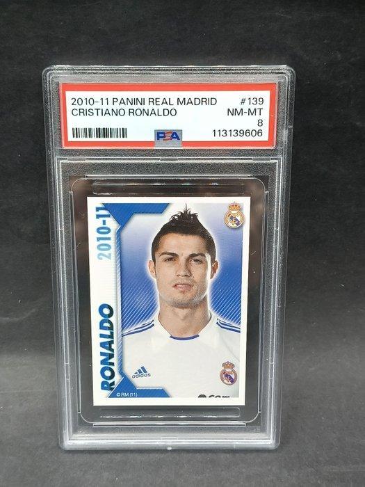 2010/11 Panini Real Madrid Cristiano Ronaldo #139 - PSA 8, Verzamelen, Stickers