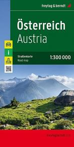 Wegenkaart - Landkaart Oostenrijk - Freytag &amp; Berndt, Boeken, Atlassen en Landkaarten, Nieuw, Verzenden