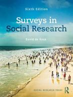 Surveys in Social Research 9780415530187, Verzenden, Zo goed als nieuw