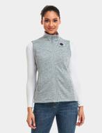 Verwarmde Fleece Bodywarmer – Grijs – Slim Fit - Inclusief, Kleding | Heren, Bodywarmers, Verzenden, Nieuw, Grijs, Merkloos