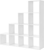 Boekenkast / opbergkast - 130x130 cm - trapmodel - 10, Verzenden, Nieuw