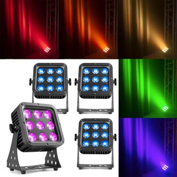 BeamZ StarColor72 LED flood light set (4 stuks) beschikbaar voor biedingen