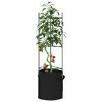 vidaXL Tomatenkooien met plantenzak 6 st 116 cm staal en, Tuin en Terras, Verzenden, Nieuw