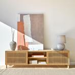 Kave Home TV-meubel Beyla Eiken, 180cm, Huis en Inrichting, Nieuw, Verzenden
