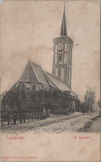 LOOSDRECHT - De Sypekerk, Verzamelen, Ansichtkaarten | Nederland, Verzenden