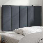 vidaXL Hoofdbordkussen Hanko 90 cm fluweel donkergrijs, Huis en Inrichting, Slaapkamer | Bedden, Verzenden, Nieuw