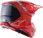 Alpinestars MX crosshelm Supertech M10 ( SM10 ) Fluor Rood (, Verzenden, Nieuw