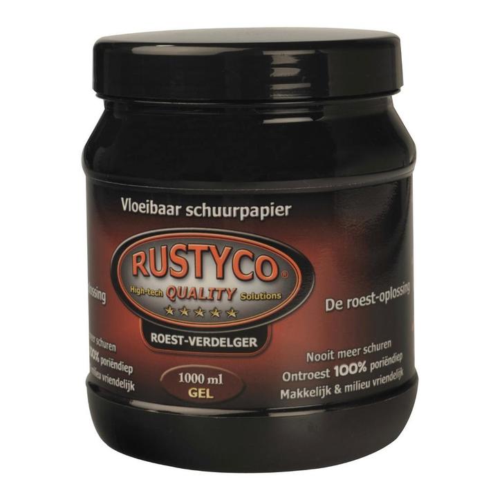 Rustyco Roestoplosser Gel 1000ml, Auto diversen, Onderhoudsmiddelen, Verzenden