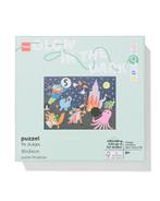 HEMA Puzzel 50x34cm glow in the dark 96 stukjes 2+1 gratis, Verzenden, Nieuw