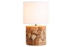Design tafellamp PURE NATURE 45cm naturel handgemaakt, Huis en Inrichting, Lampen | Tafellampen, Ophalen of Verzenden, Nieuw