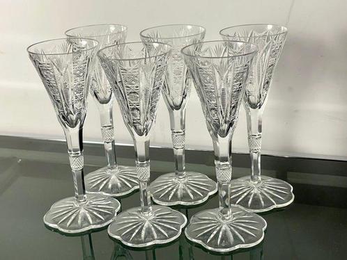 Cristallerie francesi - Drinkservies voor 6 (6) - Kristal -, Antiek en Kunst, Antiek | Meubels | Tafels