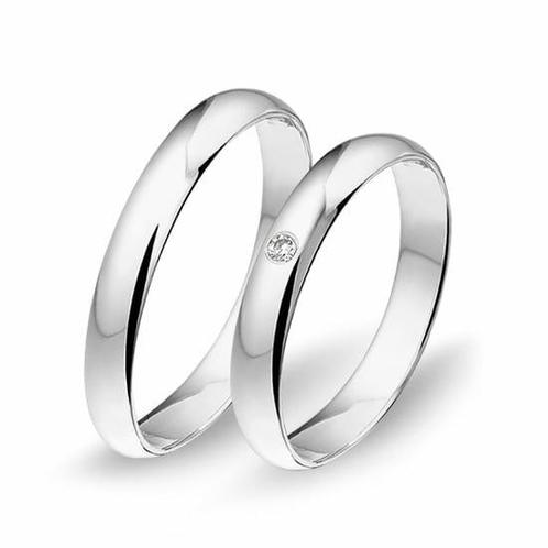 Actie trouwringen in palladium 500 per paar vanaf, Sieraden, Tassen en Uiterlijk, Ringen, Verzenden