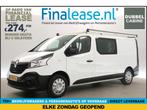 Renault Trafic 1.6 dCi T29 L2H1 DC 6 Pers Airco Trekh €274pm, Renault, Wit, Nieuw, Lease