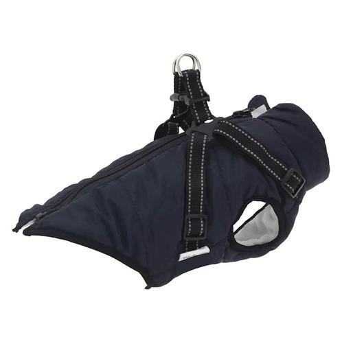 Hondenjas Marineblauw L28 Waterdicht | retourdeal | 42% k..., Dieren en Toebehoren, Hondenkleding, Hondenjas, Nieuw, Ophalen of Verzenden