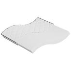 vidaXL Schuimmatras middelzacht 200x200 cm, Verzenden, Nieuw