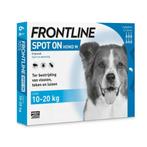 Frontline Spot On Anti Vlooien en Teken Druppels Hond 10 - 2, Nieuw, Verzenden