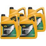 Kroon Oil Aanbieding: 4 X Chainlube Bio 5L, Verzenden
