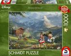 Disney - Mickey & Minnie in the Alps Puzzel (1000 stukjes) |, Hobby en Vrije tijd, Denksport en Puzzels, Nieuw, Verzenden