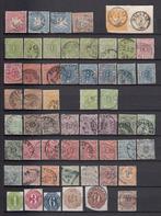 Württemberg 1851/1890 - Gemengde post, uit oude verzameling, Gestempeld