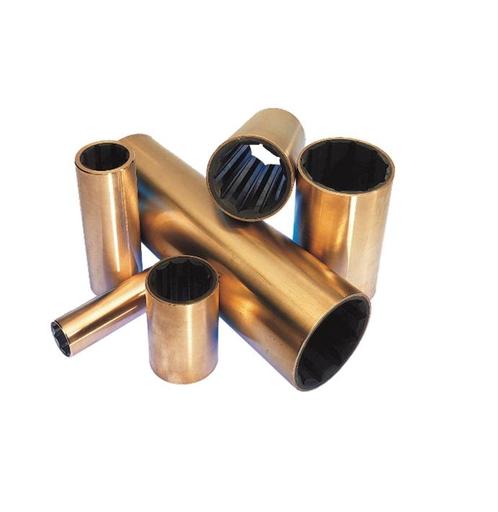 XL Lube rubberlager 25x1½"x100 mm brons, Watersport en Boten, Bootonderdelen, Motor en Techniek, Nieuw, Zeilboot of Motorboot